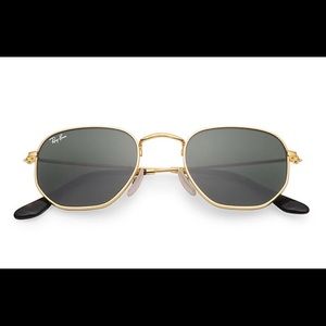 Ray-Ban Gold Sunglasses